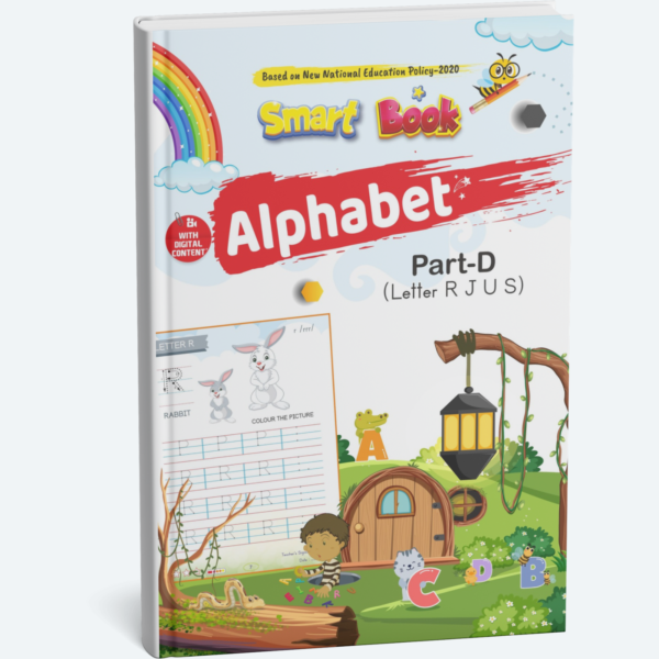 Kenbee Pre School Book - Alphabets - Nursery - Part D