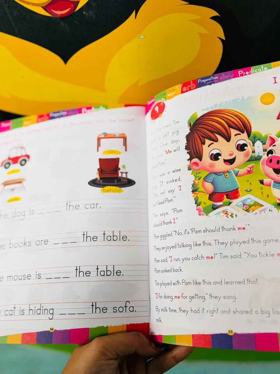 Sample inside page of Smart Book - Fun in Grammarland (Beginner)