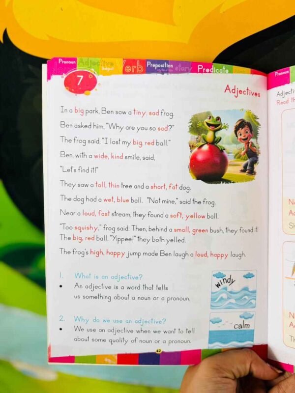 Second sample inside page of Smart Book - Fun in Grammarland (Beginner)