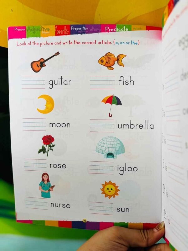 Third Sample inside page of Smart Book - Fun in Grammarland (Beginner)