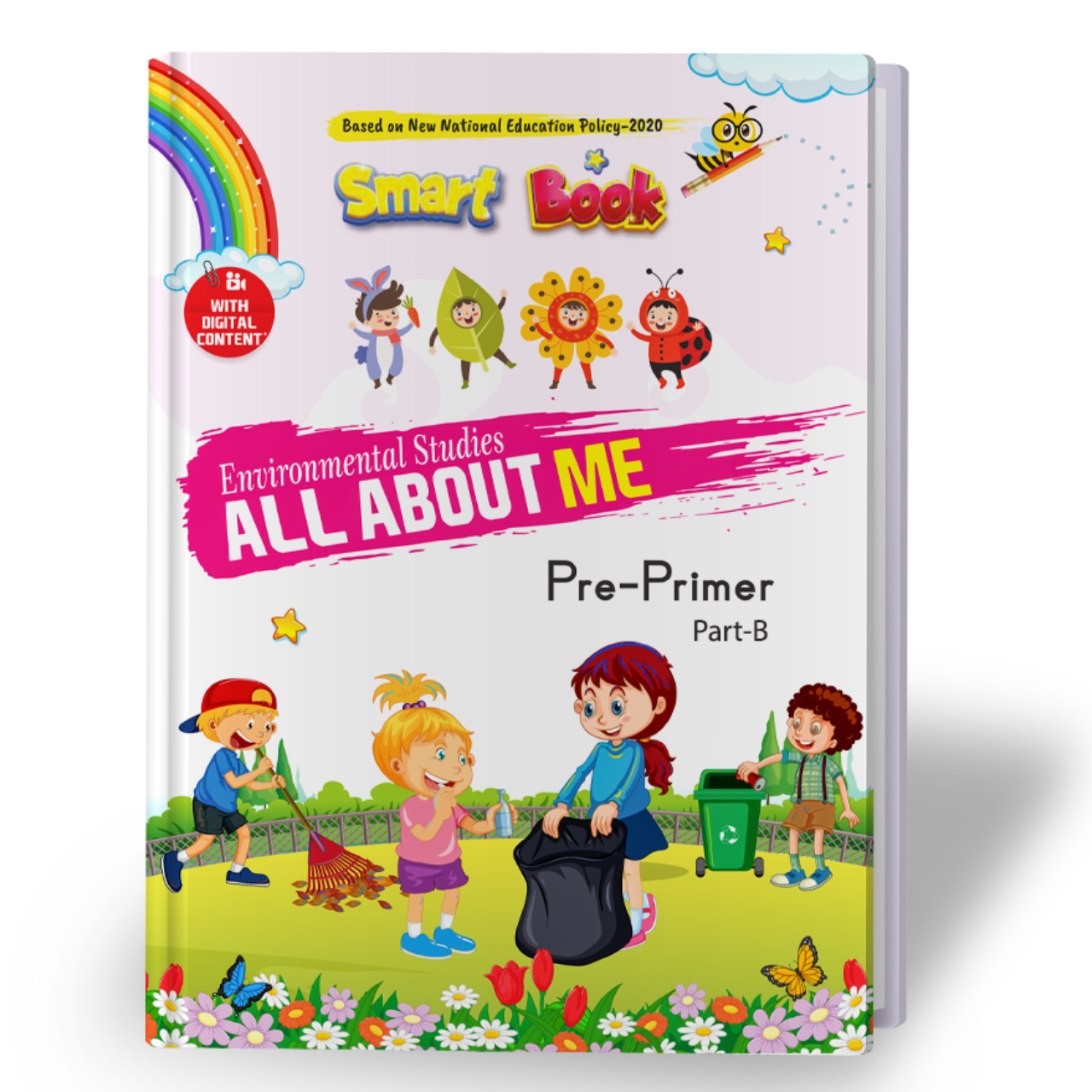Kenbee Smart Book LKG EVS Part-B Pre-Primary Environmental Studies Book Cover