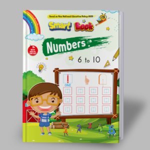 Kenbee Book Nursery Maths Number 6 to 10 Smart Book for Nursery Kids Learning Numbers 6 to 10