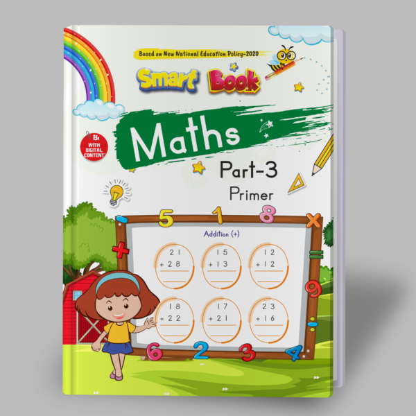 Kenbee Book PREP Maths Part-3 Primer Mathematics Learning Book for Preschool and Kindergarten Children