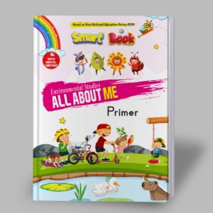 Kenbee Smart Book EVS Primer Part A All About Me environmental studies activity book cover for Prep learners