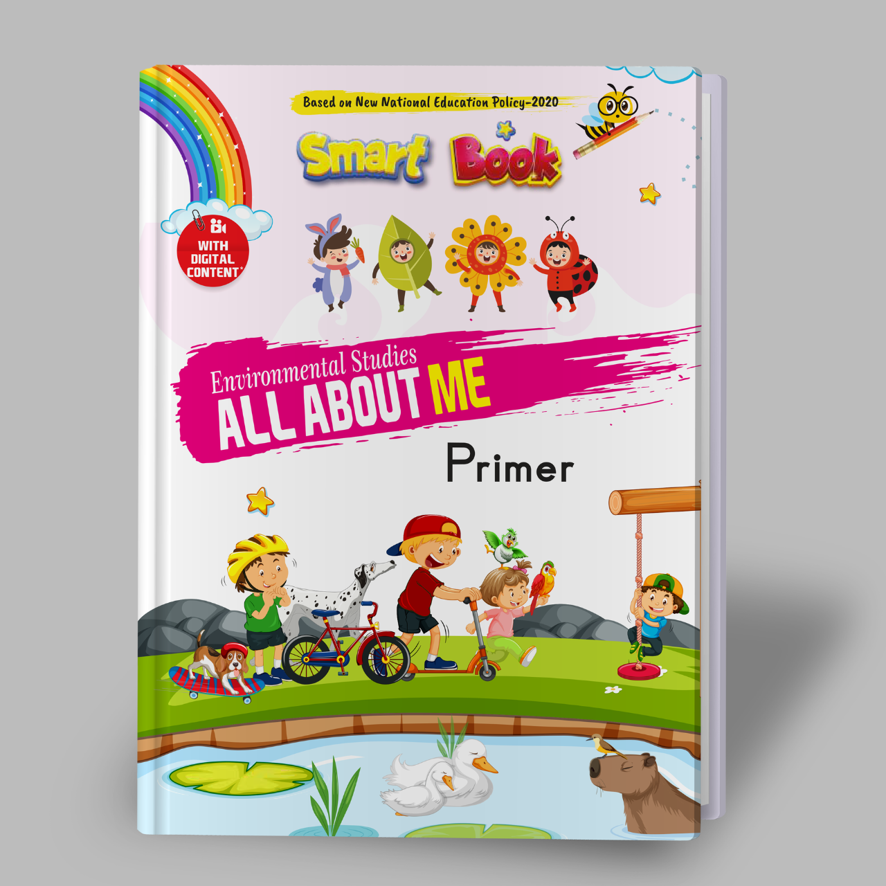 Kenbee Smart Book EVS Primer Part A All About Me environmental studies activity book cover for Prep learners