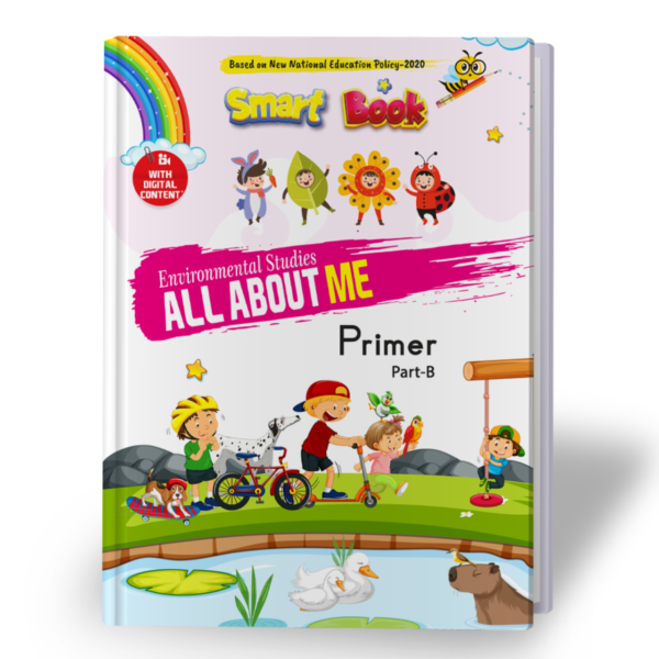 Kenbee Smart Book EVS Primer Part B All About Me environmental studies activity book cover for Prep learners