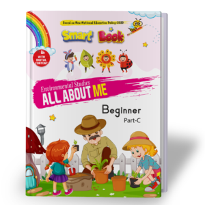 Kenbee Book Nursery EVS PG Primer Part-C Environmental Studies beginner book cover with children planting saplings